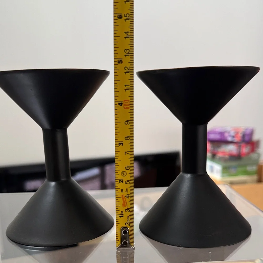 Crate&Barrel sleek black
